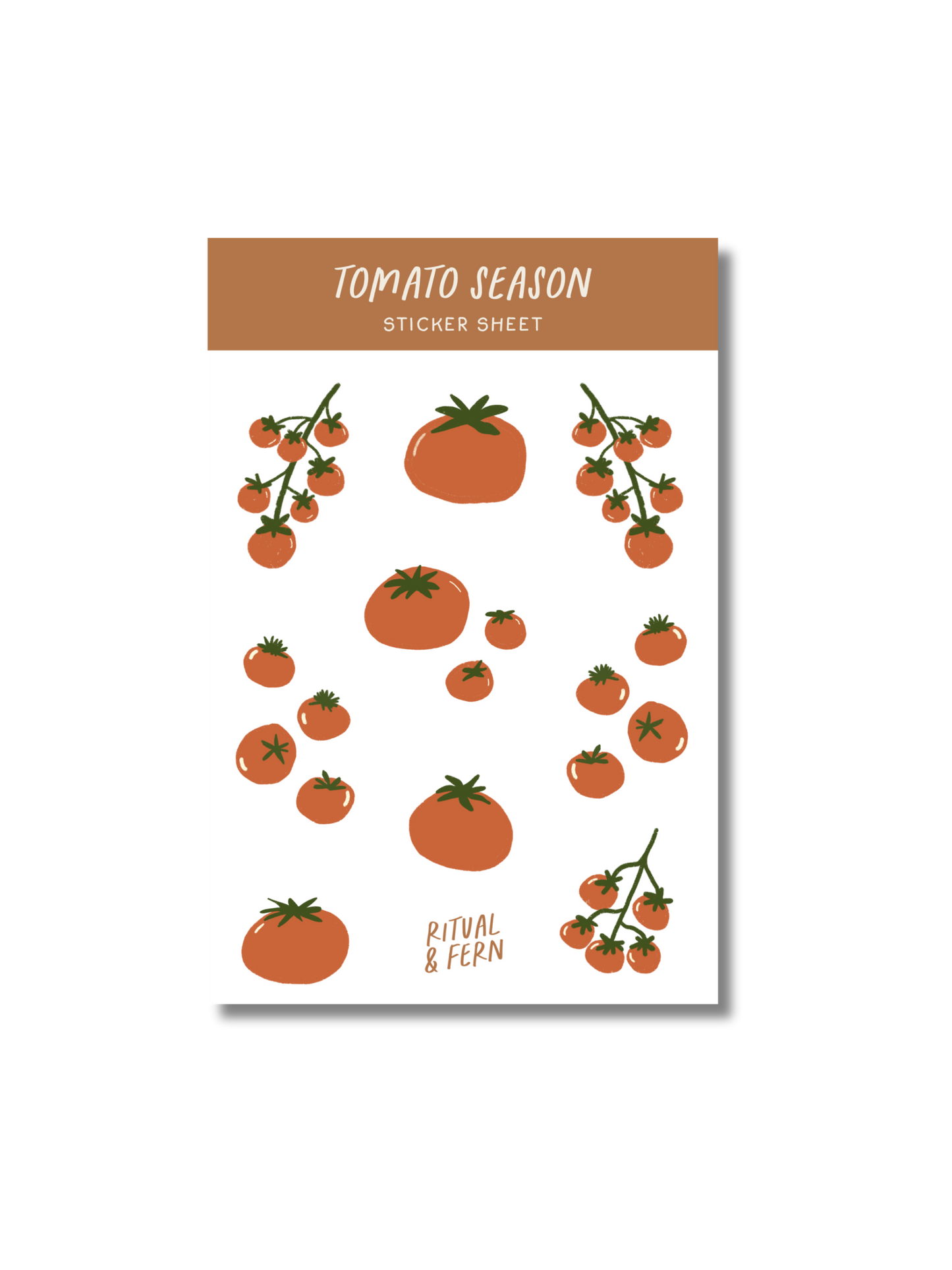 TOMATO SEASON STICKER SHEET