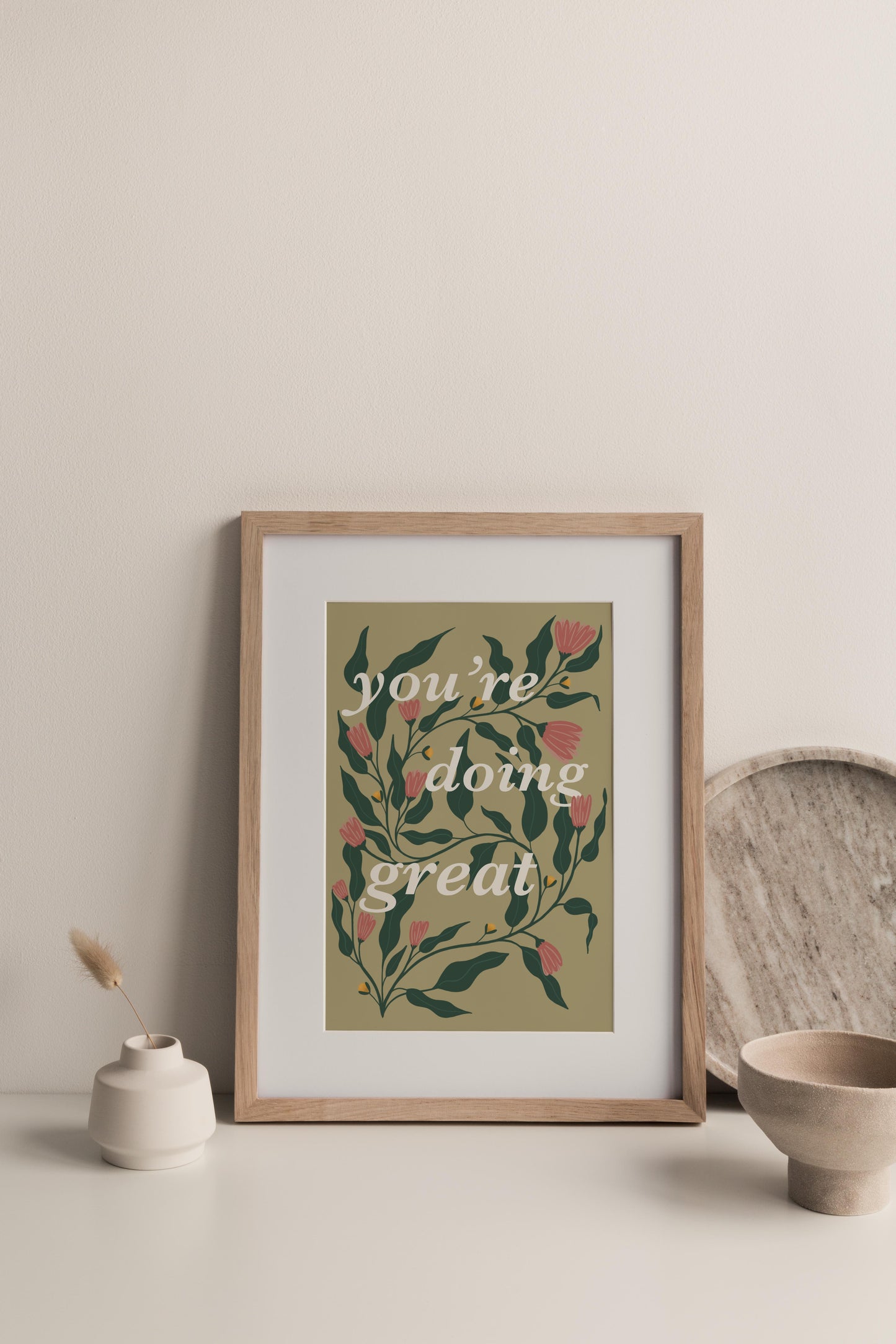 YOU'RE DOING GREAT