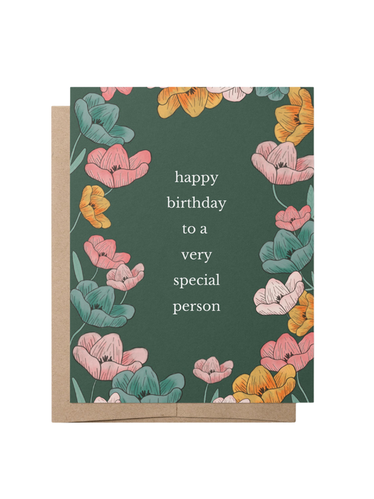 TO A VERY SPECIAL PERSON