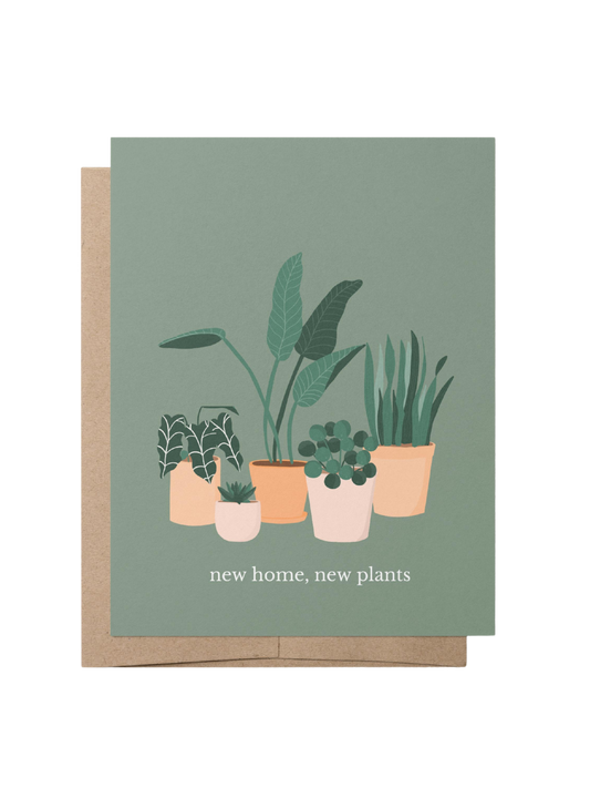 NEW HOME, NEW PLANTS