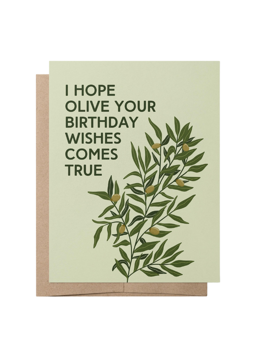 OLIVE BIRTHDAY WISHES