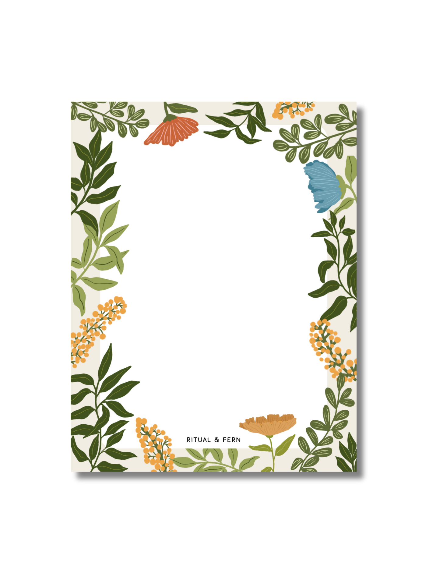FLORAL NOTEPAD