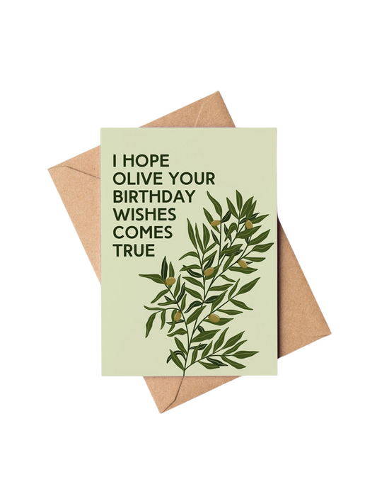 OLIVE BIRTHDAY WISHES