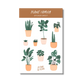 PLANT FAMILY STICKER SHEET