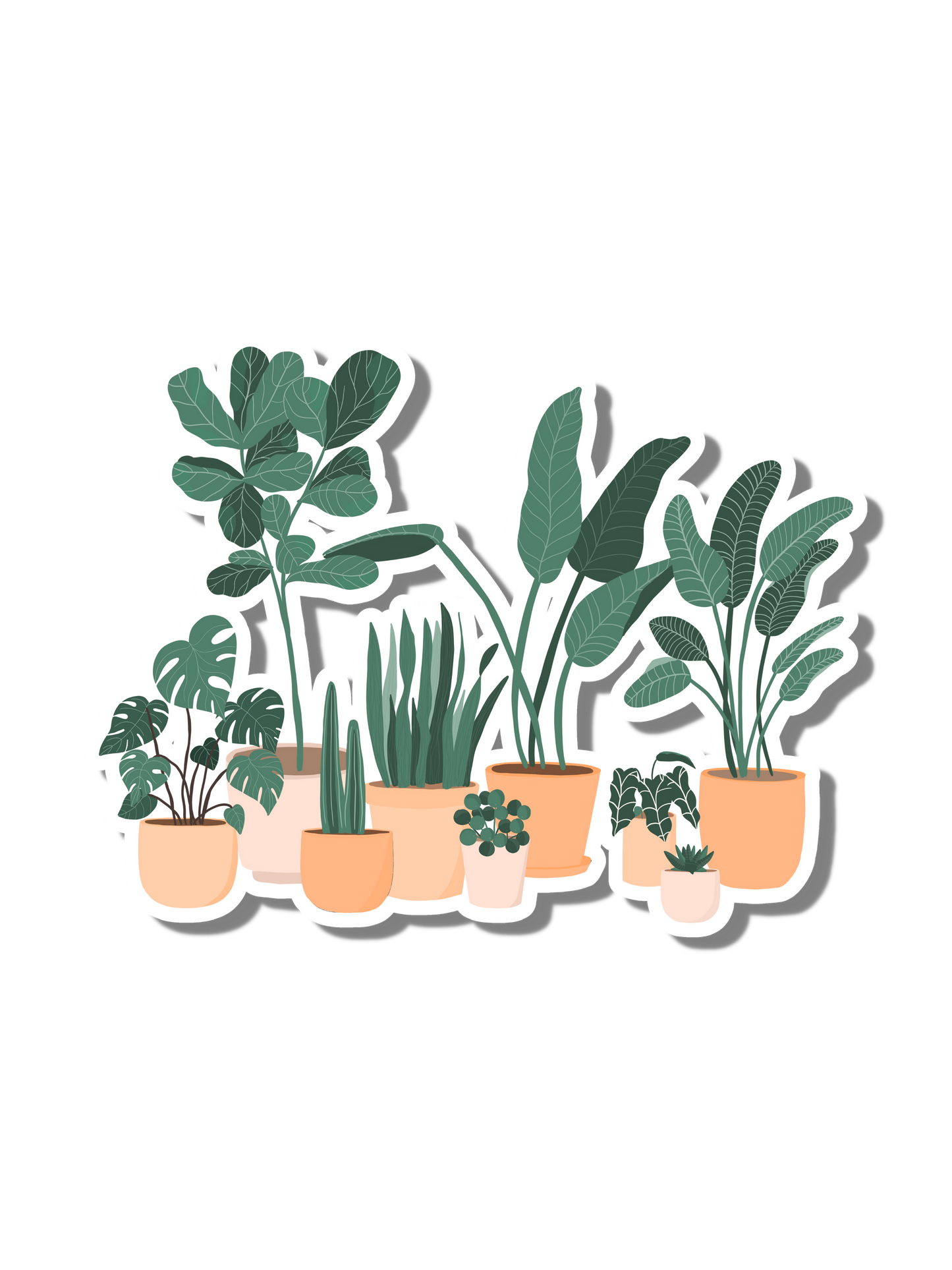 PLANT FAMILY STICKER