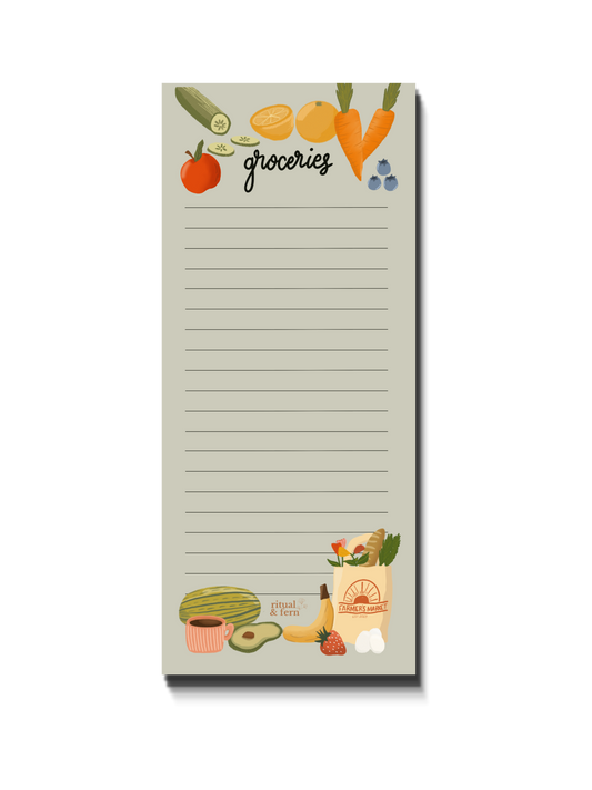 GROCERY NOTEPAD