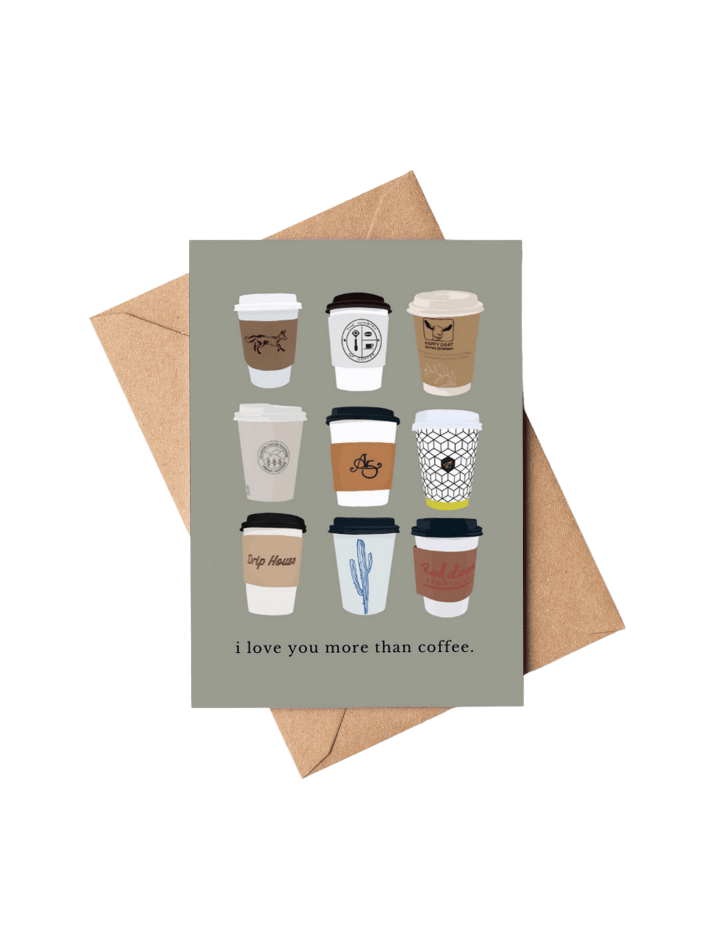 I LOVE YOU MORE THAN COFFEE - ritual & fern