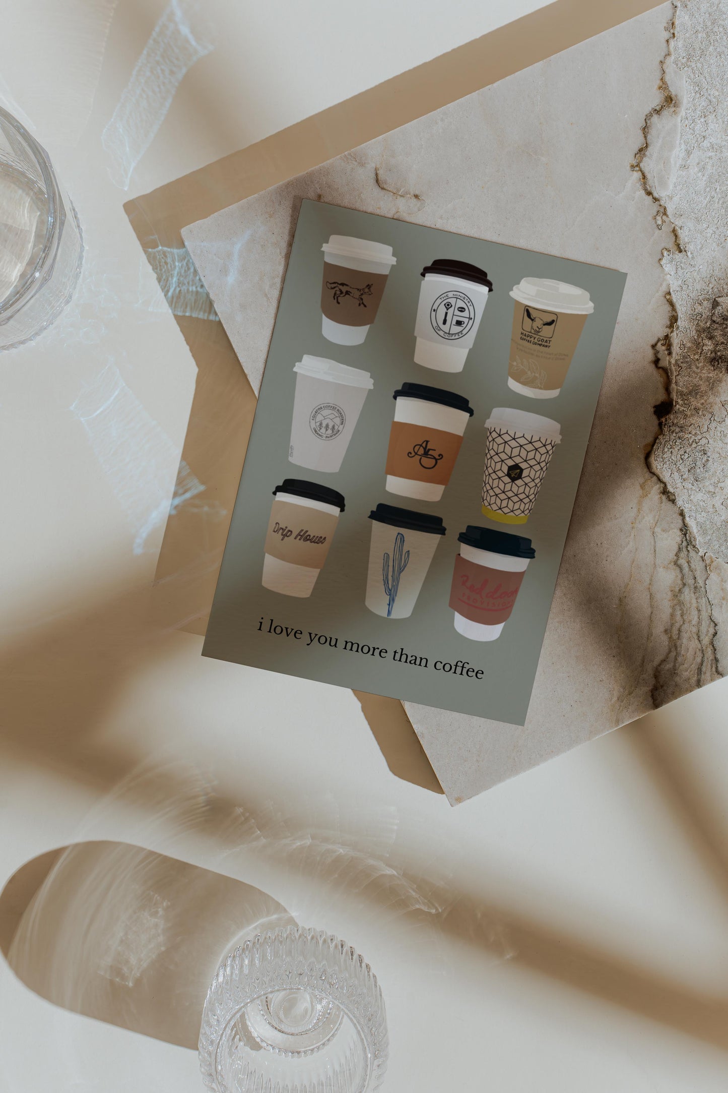 I LOVE YOU MORE THAN COFFEE